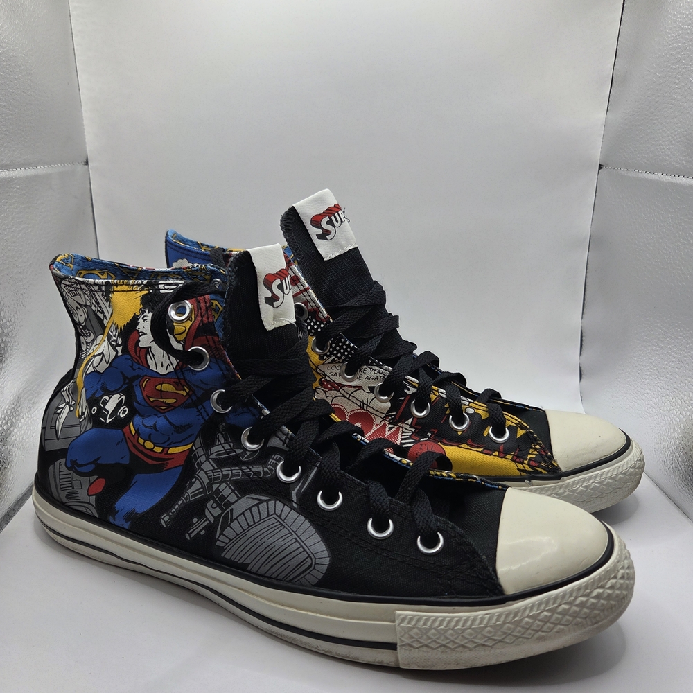 CONVERSE All star high top DC comics SUPERMAN  Men Size 11